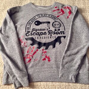 🩸 Jigsaw's Escape Room Sweatshirt